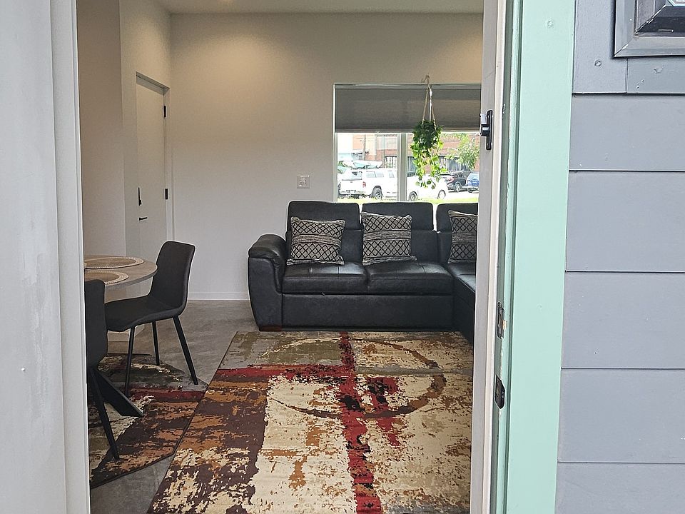 Back Door entrance from the parking