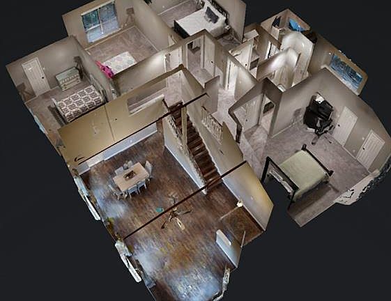 You can walk through this home virtually. Click on the "virtual tour" link in the listing.