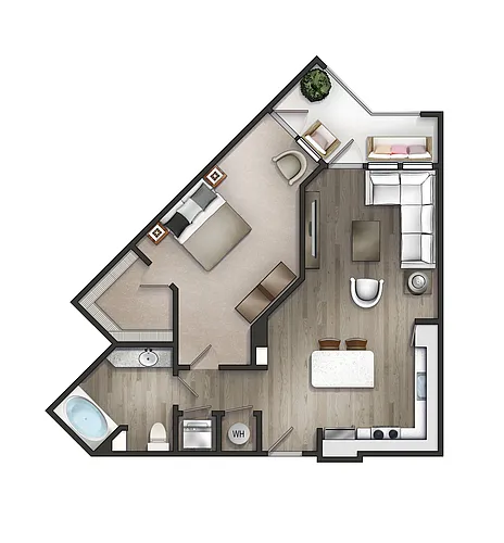 Floor plan Fuji