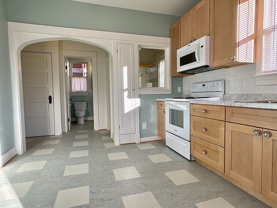 Charming restored original trims and moldings