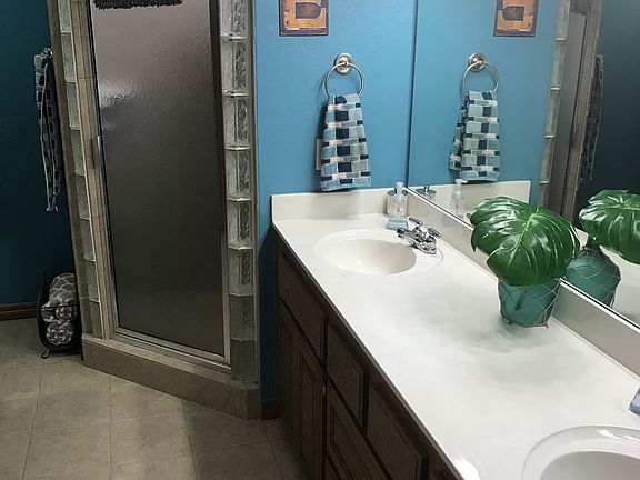 Master bath - double shower