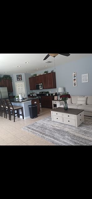 View of kitchen and main area