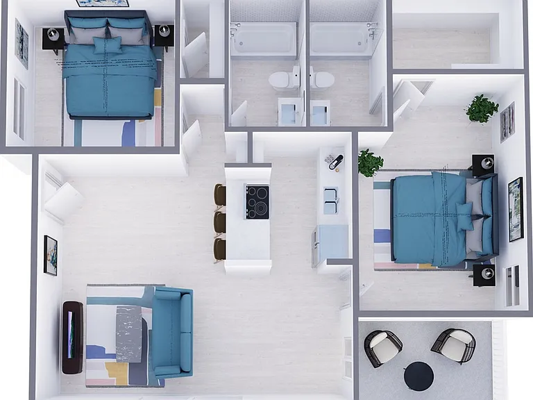 B2 Floorplan B2 Floorplan