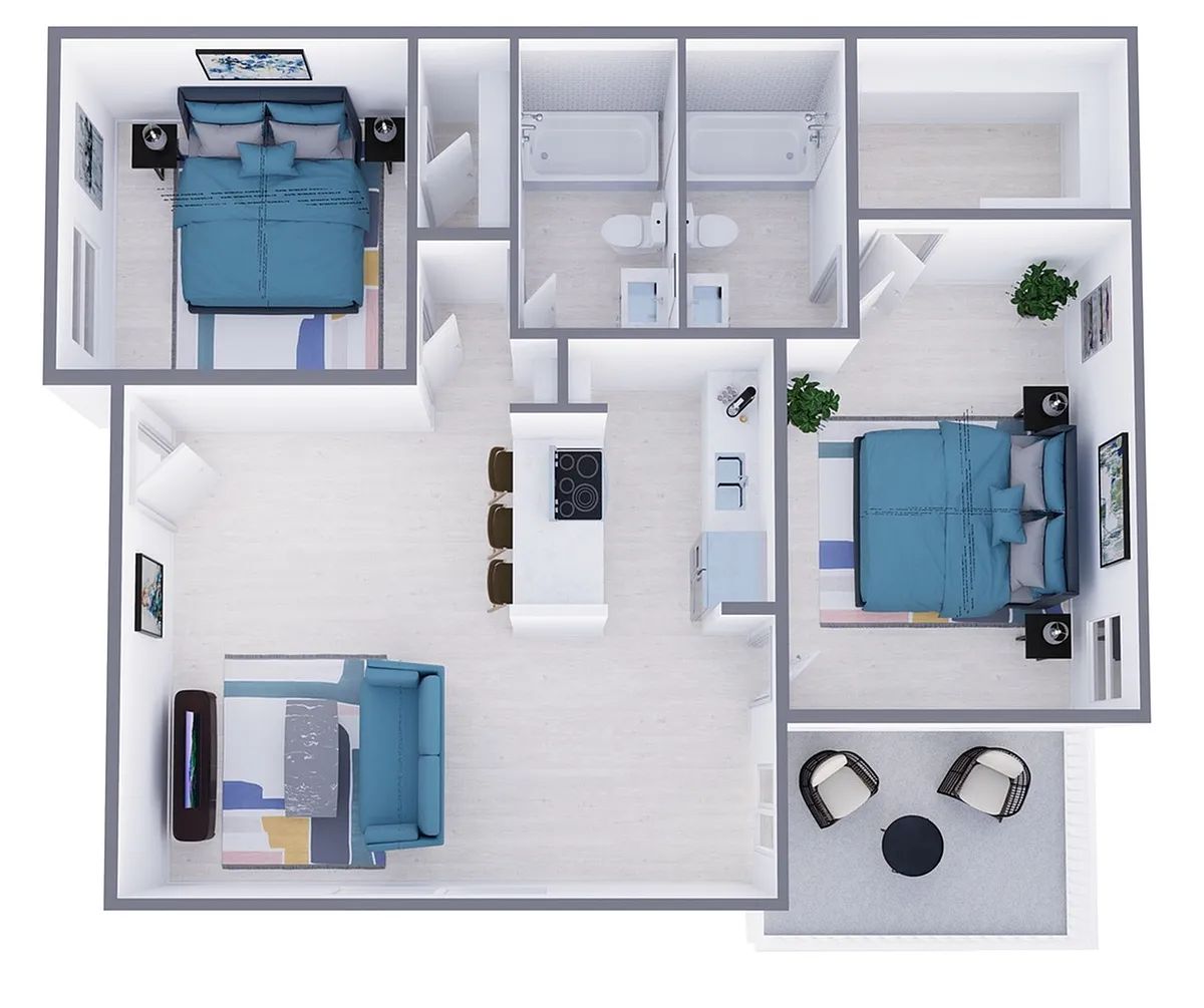 Floor plan B2 Classic