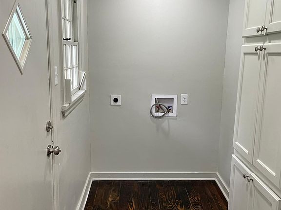 back door entry and laundry