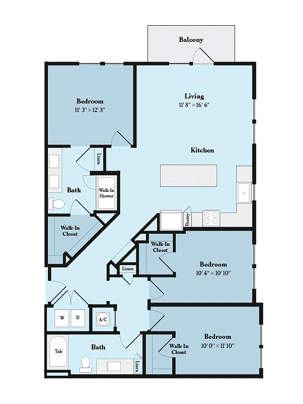 Floor plan C3