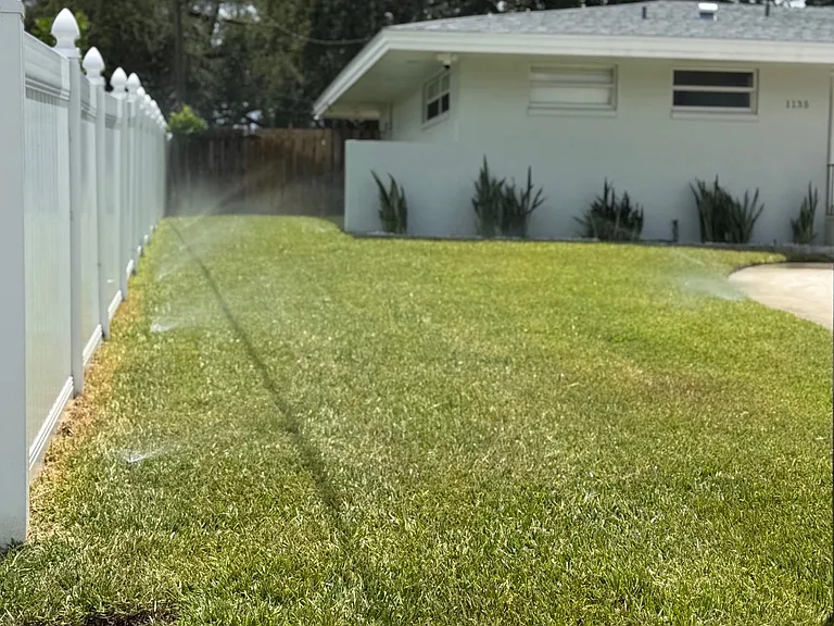 Sprinkler system, well water source, grass mowing, lawn care included in monthly rent