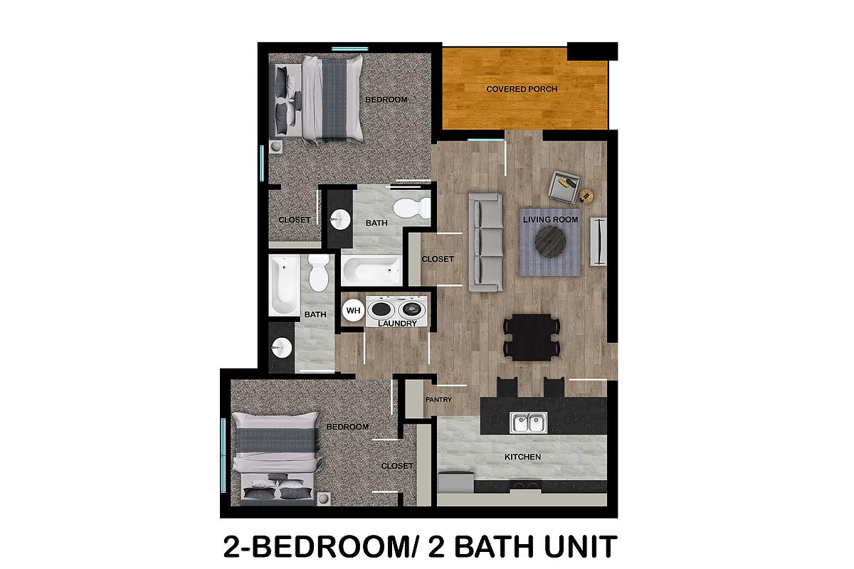 Floor plan 2-2 Flat