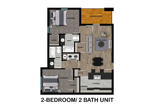 Floor plan 2-2 Flat