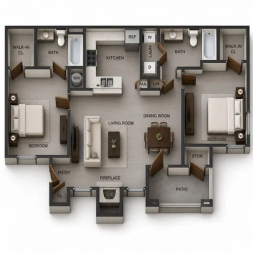 Floor plan Poplar