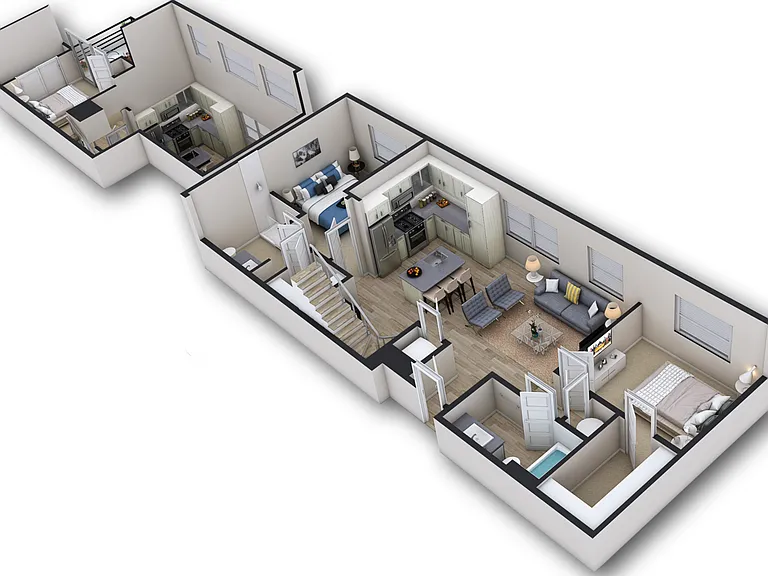 B3 Loft floor plan The Griffin