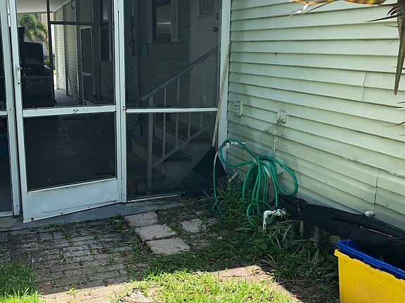 Rear Door screened patio