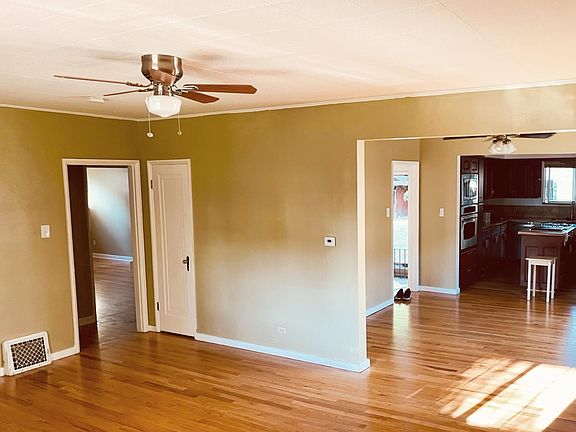 Living Room, Dining Room and Kitchen