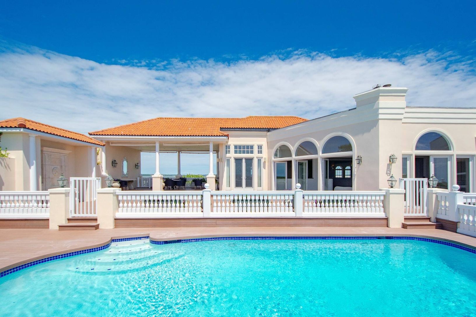 Gunite Pool with Expansive Decking