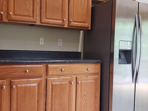 Kitchen features abundant cabinet storage space w/lazy susan