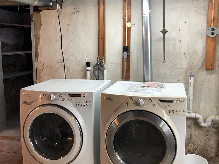 Basement Washer and Dryer