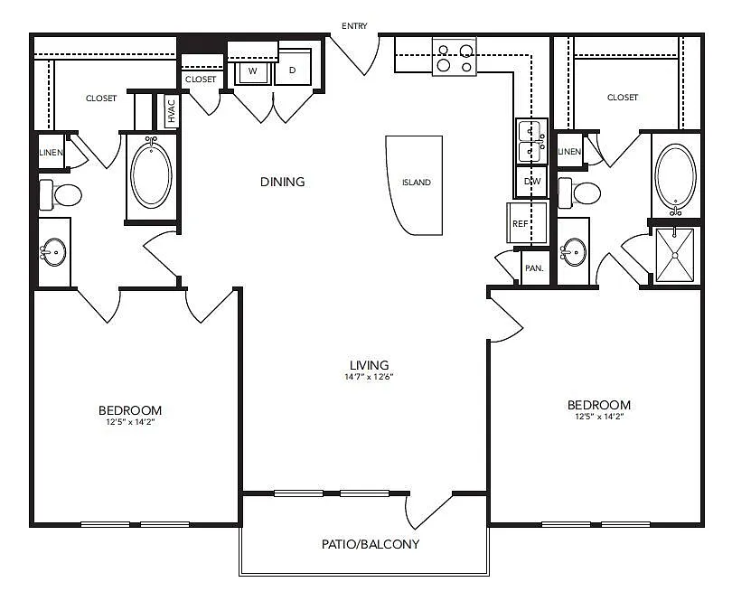 Floor plan B8