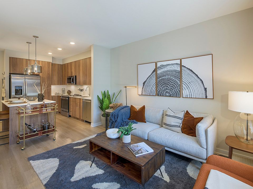 Model Apartment Living Area