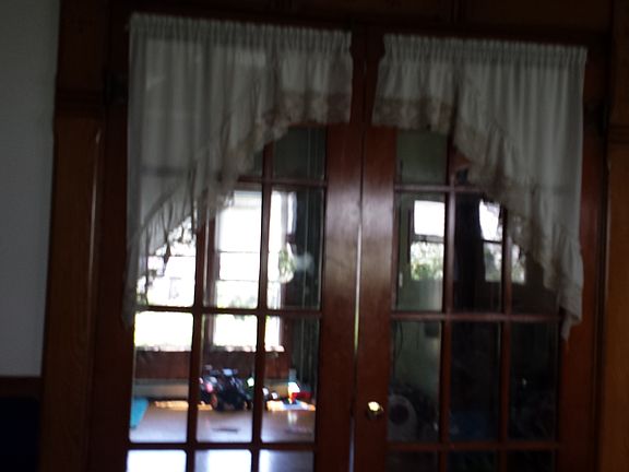 French doors to formal din 