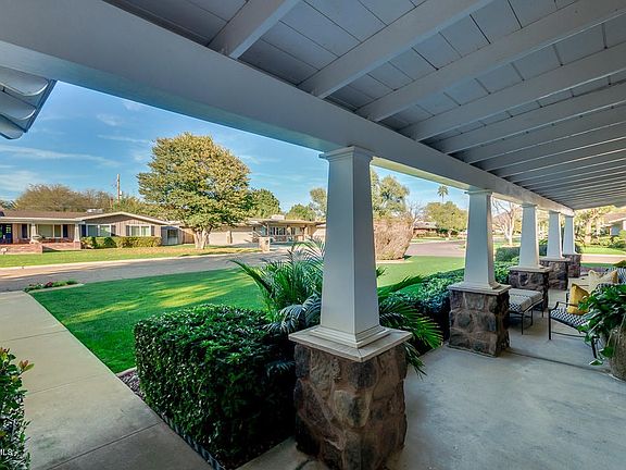 Front covered patio
