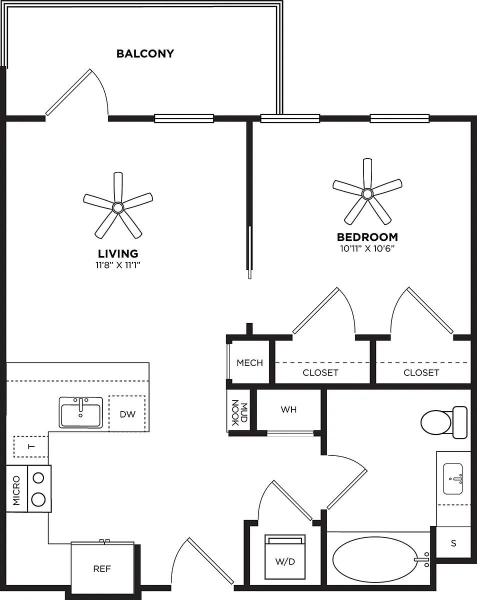 Floor plan A14