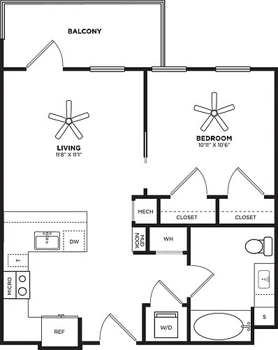 Floor plan A14