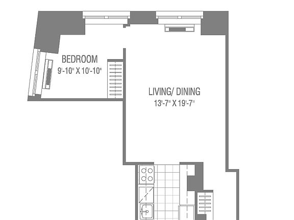 2nd image of 100 Maiden Ln APT 1205