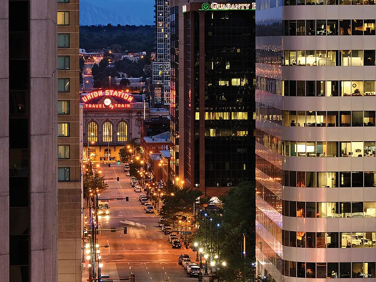 Denver Union Station located nearby