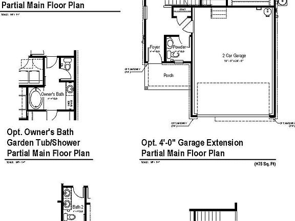 Harmony View Floor plan options