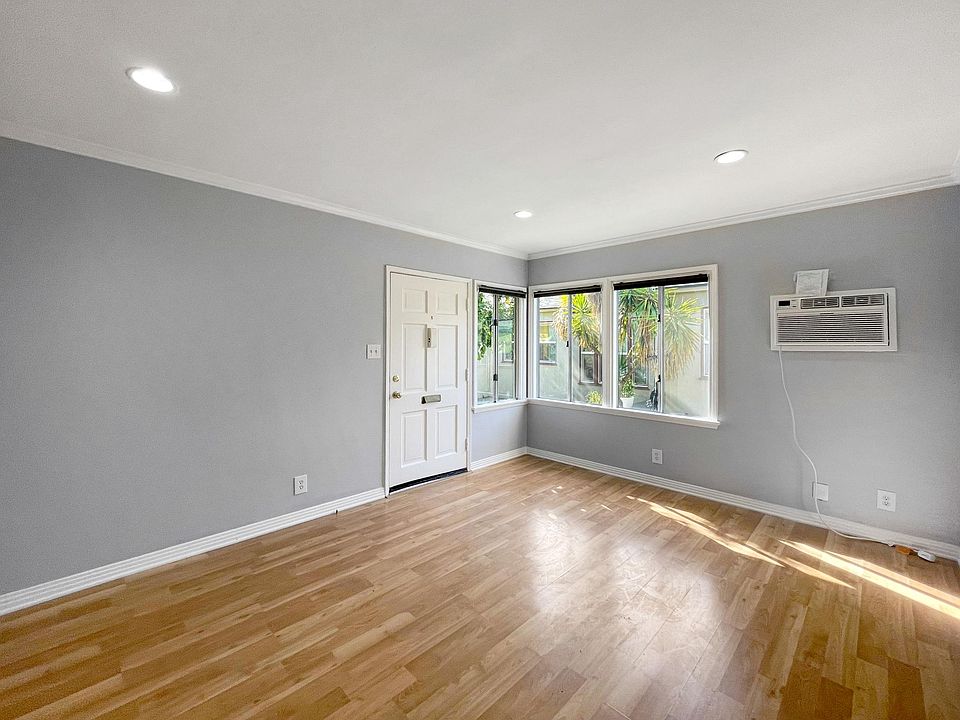 Front door to living room