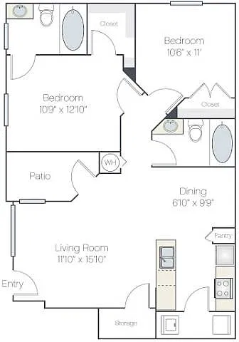 Floor plan Windsor I