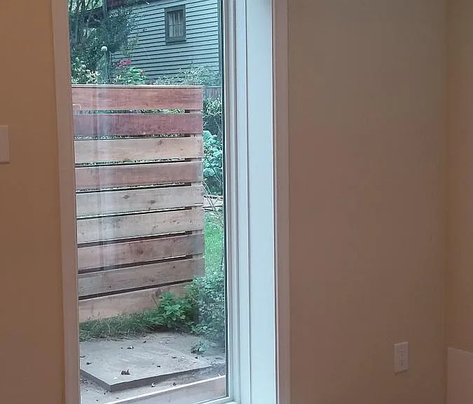 View from living room