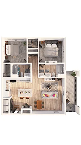 Floor plan B1