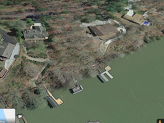 Aerial from lake side.