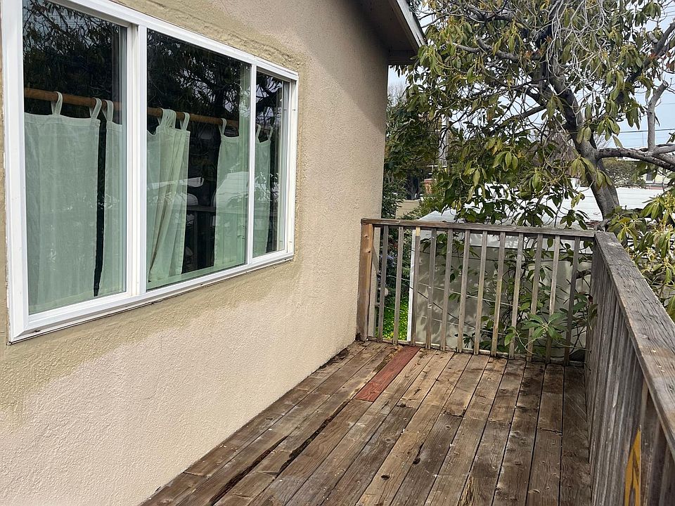 Private back deck