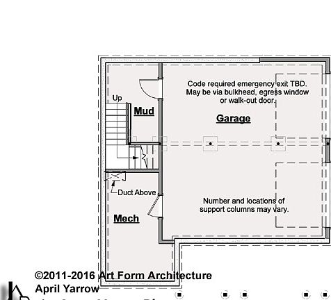keep organized w/sep. mud rm