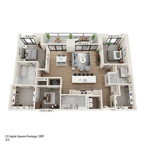 Floor plan C2