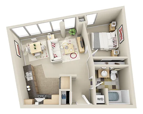 Floor plan Club 02s