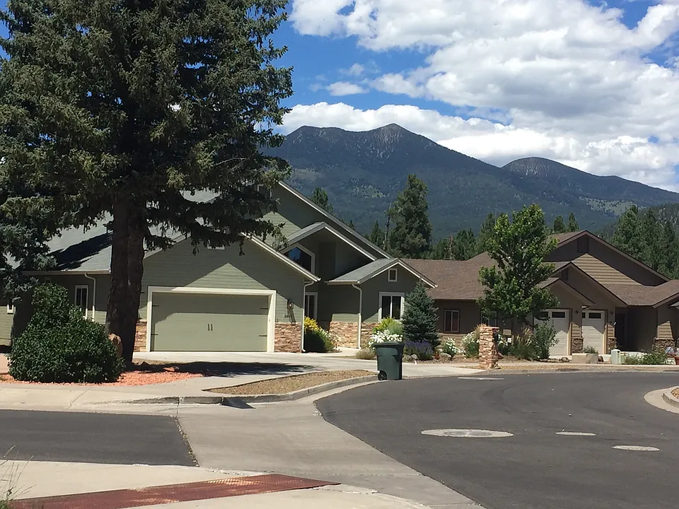 Peak views from lot corner