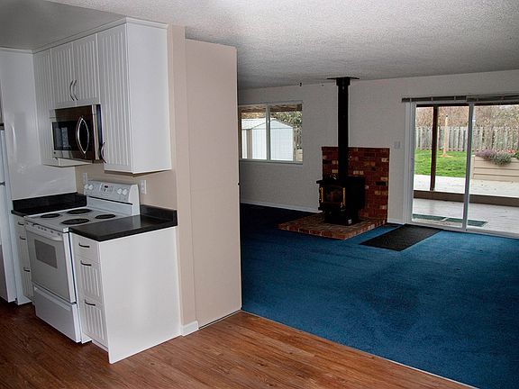 Kitchen and living room