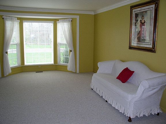 Living Room with Bay Window