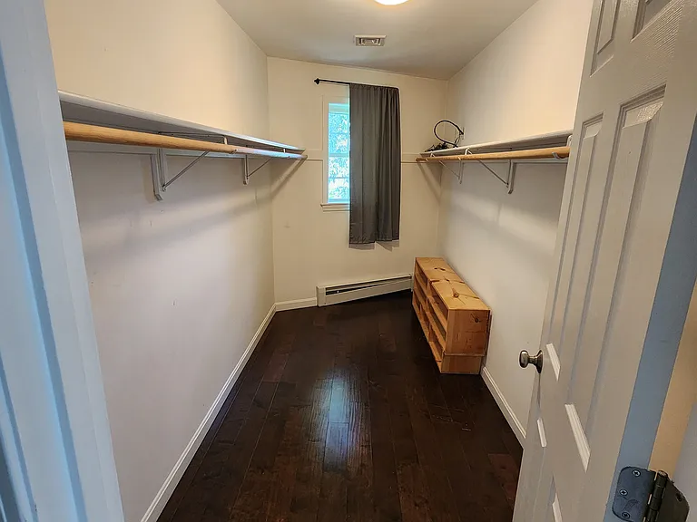 Primary walk in closet
