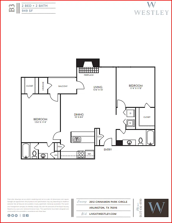 Floor plan B3 Renovated