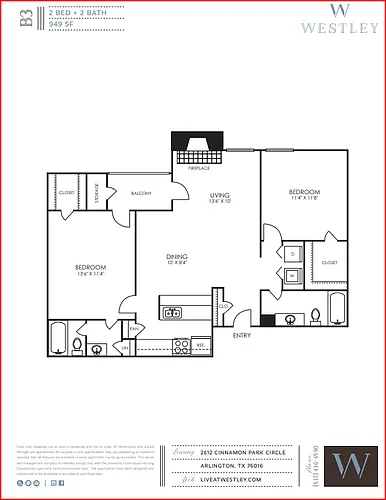 Floor plan B3 Classic