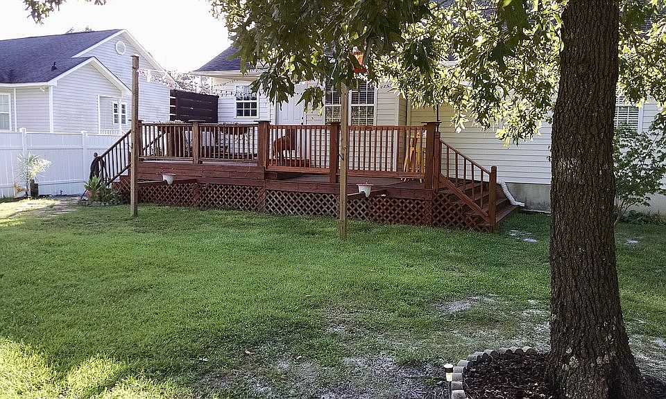 Back 2 level deck