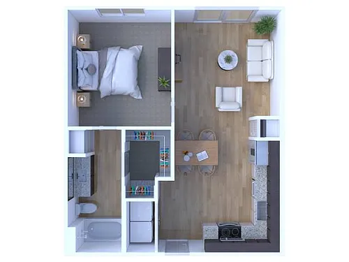 Floor plan A1 - II