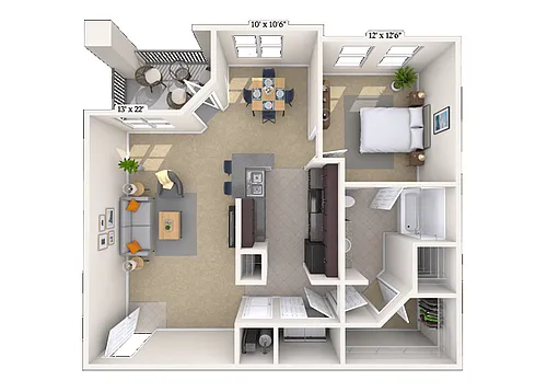 Floor plan Broadway