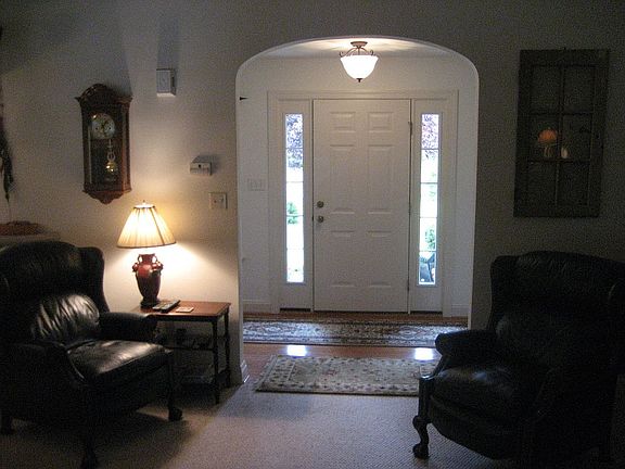 Entrance from inside