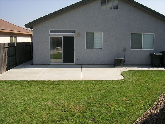 Patio and cement walk around
