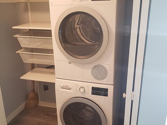 Laundry off hallway